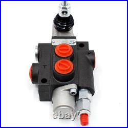1 Bank Hydraulic Directional Control Lever Valve 11 GPM 40L/min Spring Return