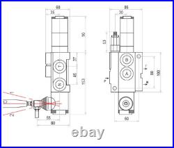 1 Bank Hydraulic Directional Control Valve with FLOATING section 1 Bank Hydraulic Directional Control Valve with FLOATING section