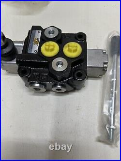 1 Spool Monoblock Hydraulic Directional Control Valve Adjustable Pressure 11 GPM