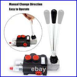 1 spool hydraulic valve 1 Bank Hydraulic Directional Control Lever Valve 20MPa