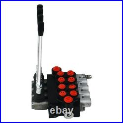 11 GPM Hydraulic Directional Control Valve Tractor Loader with Joystick, 4 Spool