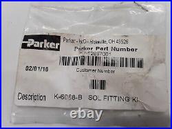 12867001 Parker Hydraulic Directional Control Valve Fitting Kit K-6088-B