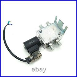 12V 24V 2 Position 4 Way Solenoid Valve for Hydraulic Quick Coupler Attachment
