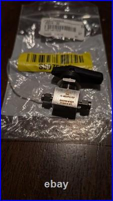 1A-MB2LPFA-SSP 2-way bi-directional manually-actuated in-line hydraulic valve