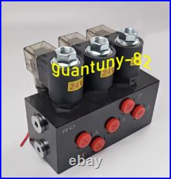1Excavator Electronically controlled Hydraulic Solenoid Valve 24V 3-way Valve 1Excavator Electronically controlled Hydraulic Solenoid Valve 24V 3-way Valve