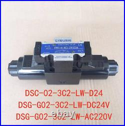 1PCS NEW D02-3C2-LW-D24 Hydraulic Directional Spool Valve 24V #A6-12