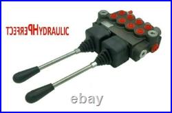 1xSINGLE ACTING 4 Spool Hydraulic Directional Valve 2xJOYSTICK 11gpm 40L 1xSA ex 1xSINGLE ACTING 4 Spool Hydraulic Directional Valve 2xJOYSTICK 11gpm 40L 1xSA ex