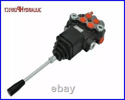 2 Bank Hydraulic Directional Control Valve JOYSTICK 11gpm 40L double acting ex