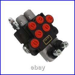 2 Coil Hydraulic Valve Directional Control Valve Double Acting Valve For