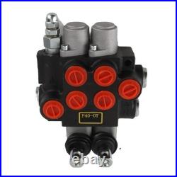 2 Coil Hydraulic Valve Directional Control Valve Double Acting Valve For