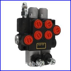 2 Coil Hydraulic Valve Directional Control Valve Double Acting Valve For
