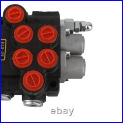 2 Coil Hydraulic Valve Directional Control Valve Double Acting Valve For