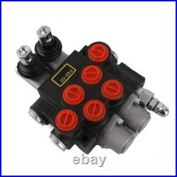 2 Coil Hydraulic Valve Directional Control Valve Double Acting Valve For