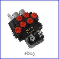 2 Coil Hydraulic Valve Directional Control Valve Double Acting Valve For