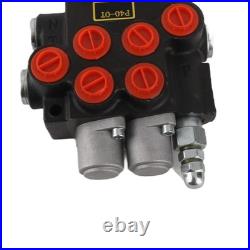2 Coil Hydraulic Valve Directional Control Valve Double Acting Valve For
