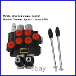 2 Coil Hydraulic Valve Directional Control Valve Double Acting Valve For