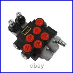 2 Coil Hydraulic Valve Directional Control Valve Double Acting Valve For