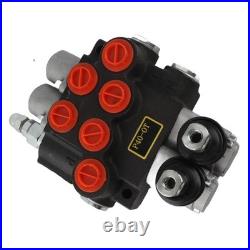 2 Coil Hydraulic Valve Directional Control Valve Double Acting Valve For