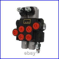 2 Coil Hydraulic Valve Directional Control Valve Double Acting Valve For