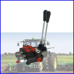 2 Spool 13 GPM Hydraulic Directional Control Valve for Tractors Loaders