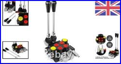2 Spool Hydraulic Control Valve 3600 PSI Max & 13 GPM for Loaders/Tractors