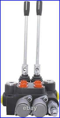2 Spool Hydraulic Control Valve with 3600PSI Rating Versatile Use