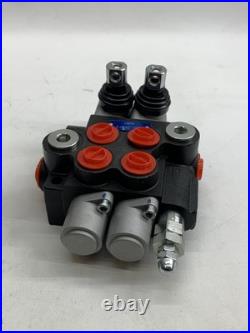 2 Spool Hydraulic Directional Control Valve 11 GPM, Double Acting Cylinder Spool