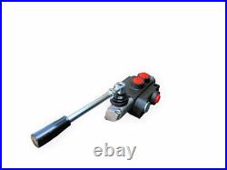 2 Spool Hydraulic Directional Control Valve 11gpm 40L Double Acting Cylinder DA