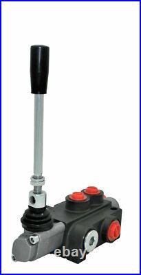 2 Spool Hydraulic Directional Control Valve 11gpm 40L Double Acting Cylinder DA