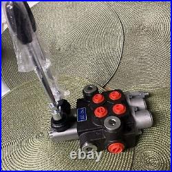 2 Spool Hydraulic Directional Control Valve Open Center 11 GPM 3600 PSI NEW