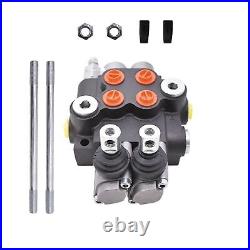 2 Spool Hydraulic Valve 13 GPM 3600 PSI Hydraulic Directional Control Valve S