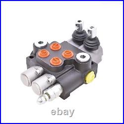 2 Spool Hydraulic Valve 13 GPM 3600 PSI Hydraulic Directional Control Valve S