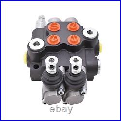 2 Spool Hydraulic Valve 13 GPM 3600 PSI Hydraulic Directional Control Valve S