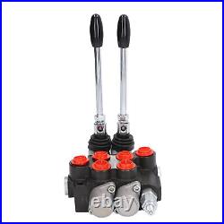 2 Spool Hydraulic Valve 16.20MPa 12mm Nominal Dia Directional Control Valve