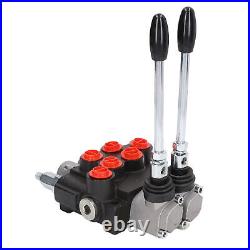 2 Spool Hydraulic Valve 16.20MPa 12mm Nominal Dia Directional Control Valve