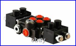 2 spool hydraulic solenoid directional control valve 21gpm 2Z80 24VDC