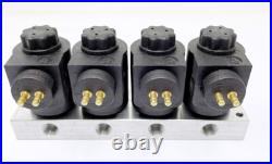 24V Solenoid Valve 4 Way Pneumatic 1/4 BSP (NC)