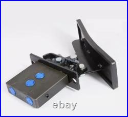 2PCS Excavator Hydraulic Foot Pedal Breaker Hammer Two-way Foot Control Valve