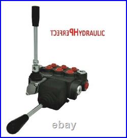 3 BANK Hydraulic Directional Control Valve JOYSTICK 21gpm 80L 3xdouble acting ex