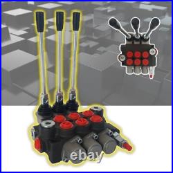 3 Road Hydraulic Manual Directional Control Valve Multi-way Control Valve 3 Road Hydraulic Manual Directional Control Valve Multi-way Control Valve