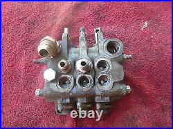 3-Spool Hydraulic Directional Control Valve Assembly