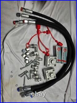 3 Way Diverter Valves Hydraulic Diverter Valve 1-2 Ton Chinese Mini Excavators