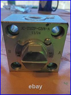 3 way hydraulic diverter valve