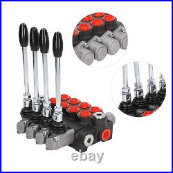 4 SPOOL Hydraulic Directional Control Valve P40 4OT 16.2MPa Double Acting