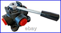 4 Way Manual Rotary Control Diverter Valve 3/4 Ported 120 L/M