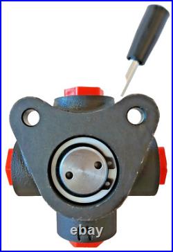 4 Way Manual Rotary Control Diverter Valve 3/4 Ported 120 L/M