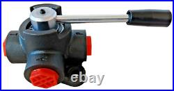 4 Way Manual Rotary Control Diverter Valve 3/4 Ported 120 L/M