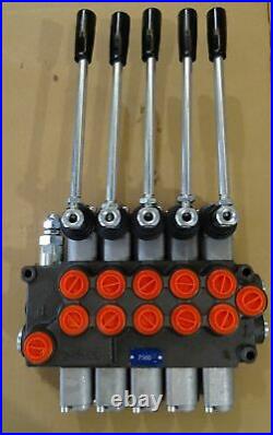 5 Spool Hydraulic Directional Control Valve five spool -60lt/min P560