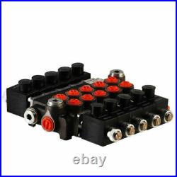 5 spool hydraulic solenoid directional control valve 13gpm 12VDC, monoblock