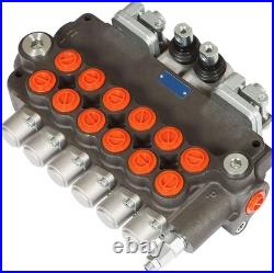 6 Spool, 21GPM Hydraulic Backhoe Directional Control Valve withJoysticks/conversion